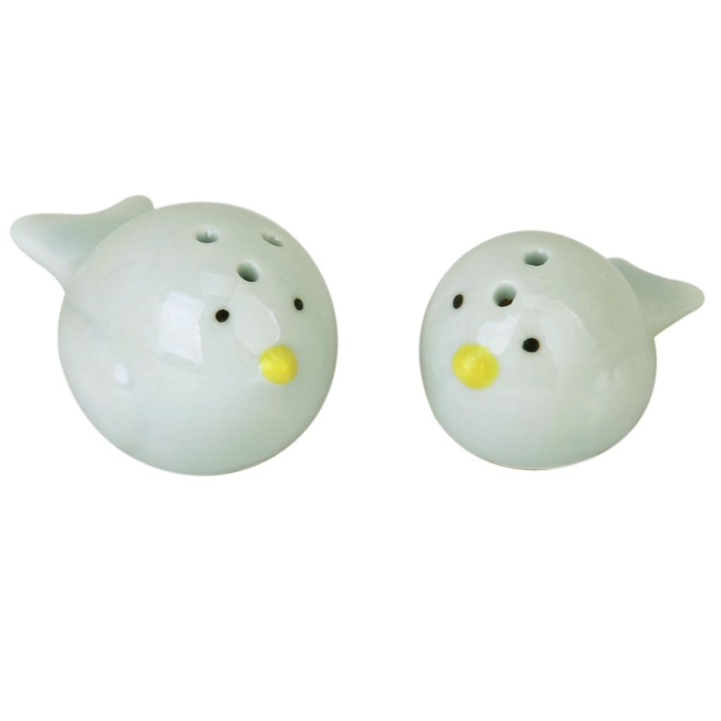 1 набор керамических солонок и перечниц в форме птиц, свадебные сувениры