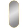 Wall Mirror Golden 40x15 cm Oval