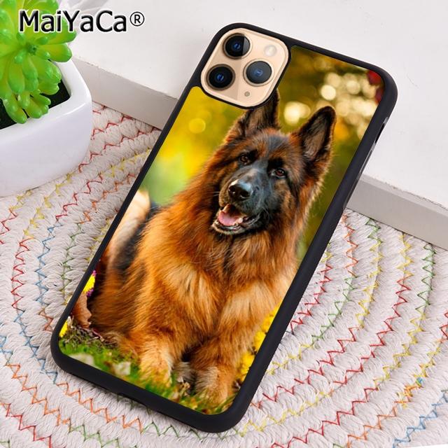Чехол для телефона Немецкая овчарка Для iPhone 17 Air 13 14 16 16e 15 pro max plus 11 12 корпус coque