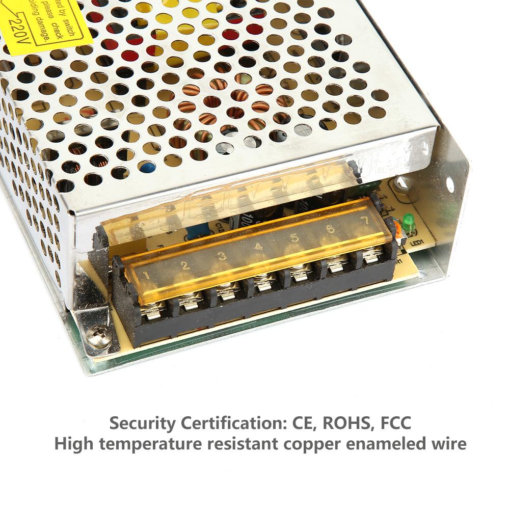 110V-220V AC 24V/5A Импульсный источник питания Драйвер Адаптер Преобразователь напряжения 120W