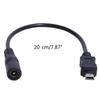 Разъем питания DC 5.5x2.1мм гнездо на Mini USB штекер удлинительный кабель для зарядки адаптер (5,5x2,1 мм к Mini USB)