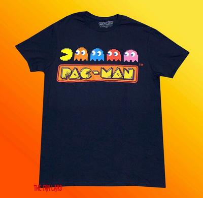 Pac Man Classic Arcade Футболка Pacman Vintage