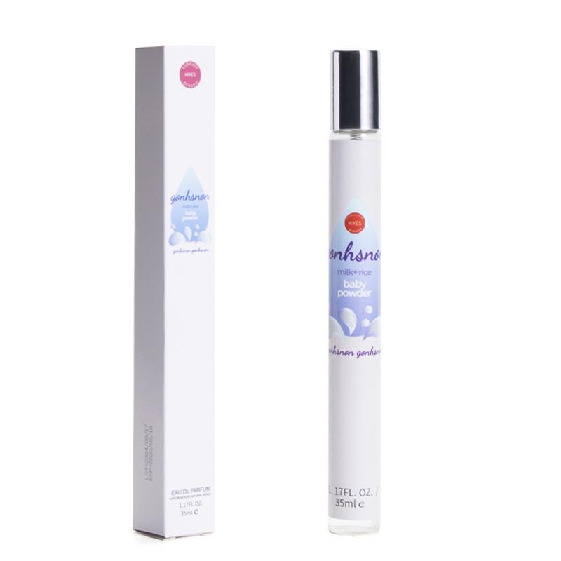 Long-lasting light fresh natural perfume with pump for men and women