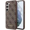 Guess Guhcs23Sg4Gfbr S23 S911 Brown/Brown Hard Case 4G Metal Gold Logo
