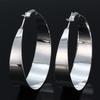 Exquisite Silver Color Ear Stud Hoop Dangle Earrings Wedding Party Jewelry Gift