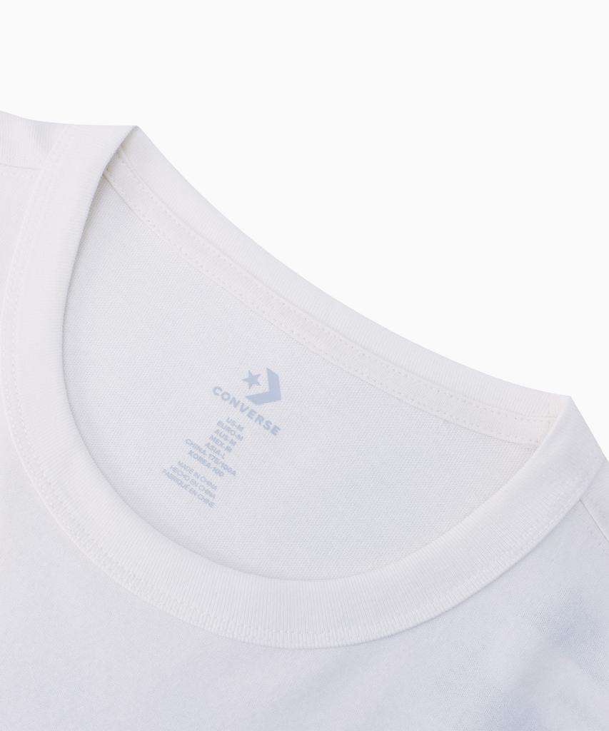 Кеонбосеу Футболка с нашивкой-логотипом Box Logo Egret Ucj437-W2Y
