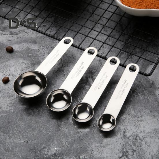 1 шт./1 комплект, долговечная мерная ложка с полированной поверхностью, практичная мерная ложка для приправ, специй, порошка, измерительный инструмент