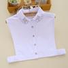 Beaded Shirt Fake Collar Cotton Decorative Fake Collar Versatile Bottoming Shirt Spring And Autumn Fake Collar Women B135