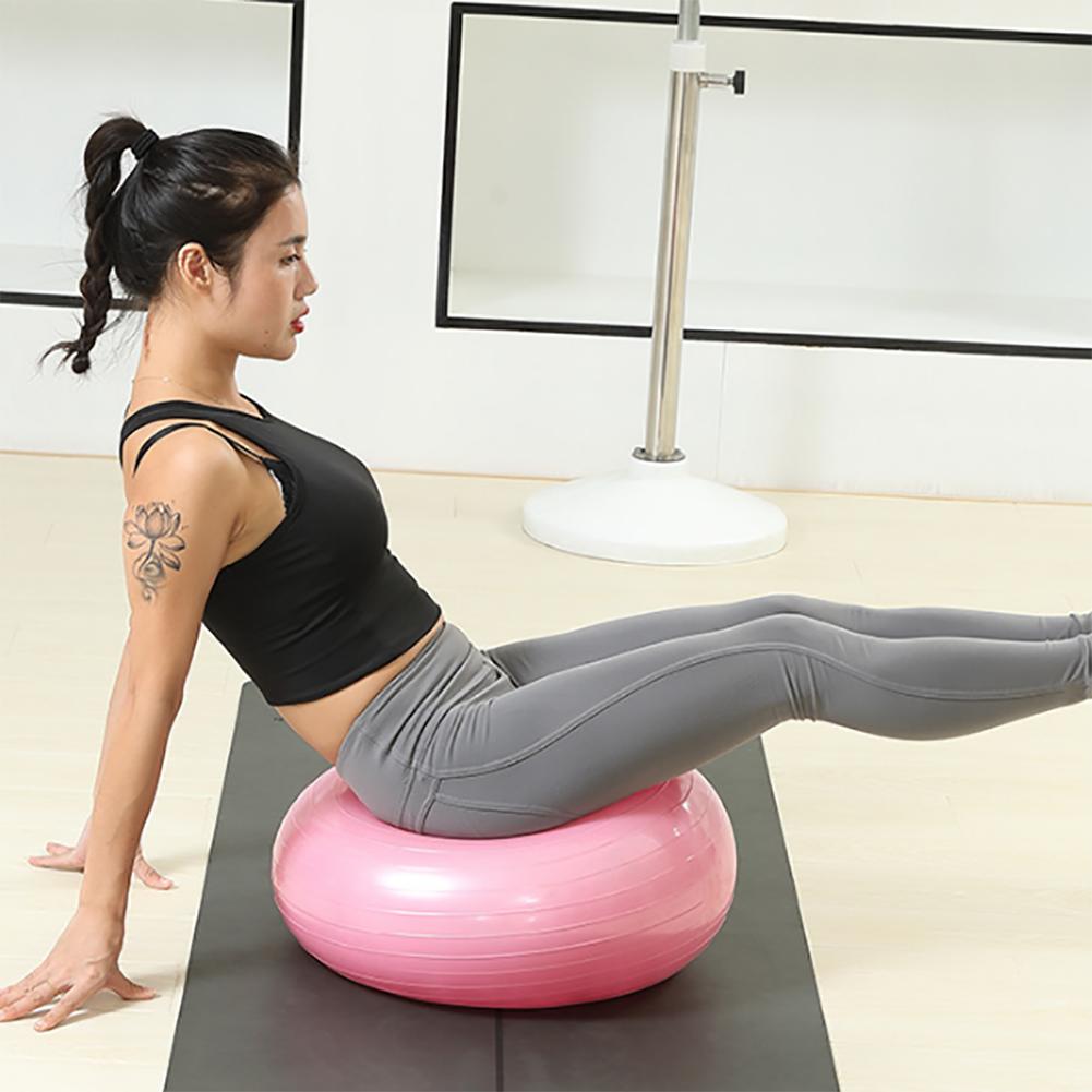 Упражнение Donut Yoga Ball Тренировка Core Training Стабилизатор Ball Для Йоги Пилатес Тренировка Баланса
