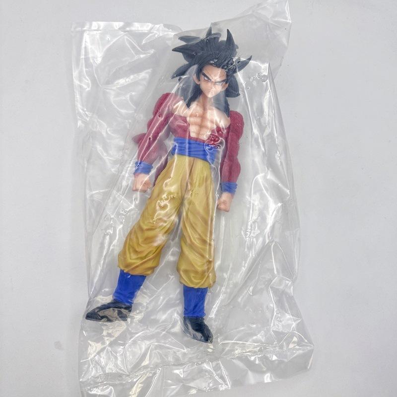 32 СМ Аниме Dragon Ball GT Сон Гоку Супер Сайян 4 Стоячая Модель Игрушка Подарок Коллекция Фигурка Действия ПВХ Экстра Большой Модель