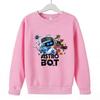 Детская толстовка Astro Bot с круглым вырезом - Принт Робот-космонавт