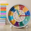 Alarm Clock Child Alarm Clock Electronic Clock Mute Learning Creative Modeling Cartoon Vintage Clock Bedroom Table