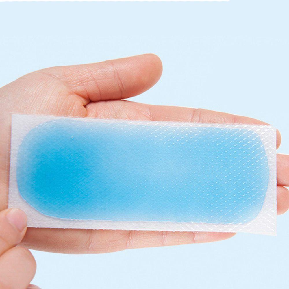 1Bags Plaster Lower Temperature Hydrogel Cooling Patches Baby Heat Cooling Sheets Fever Down Headache Pad