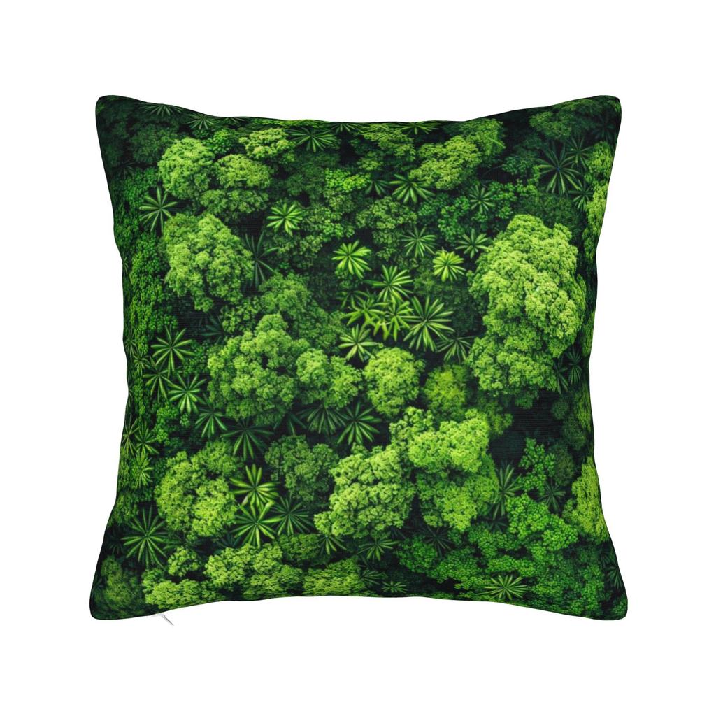 Grass Battlemat Grassland Land Greenery Pillowcases Cushion Cover Throw Pillow Cover New Style Home Decor Zipper Multi-Size