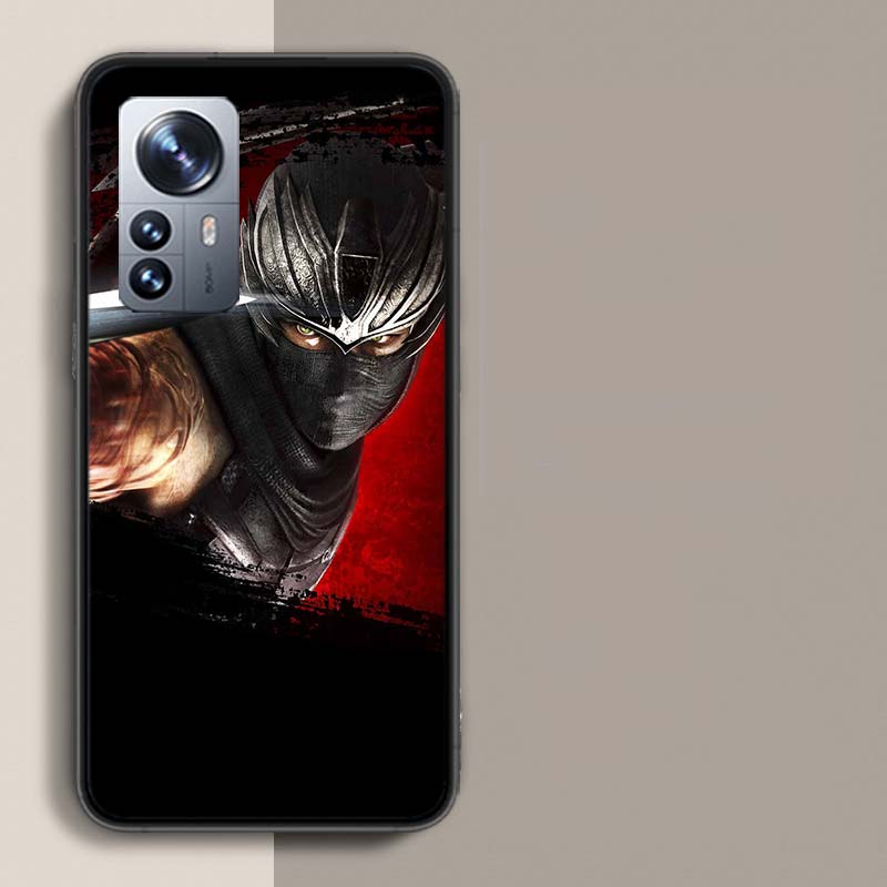 Чехол для телефона N-Ninja Gaiden NG4 для Redmi Note 13 Pro Plus 14 Pro+ 12S 12 11S 11T 11E 11 10S 10 9S 9 Xiaomi Capa TPU