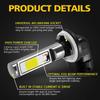 AUXLIGHT 881 889 886 894 862 896 898 LED Fog Light Bulbs 6000K Xenon White, Super Bright High Power COB Chips LED Fog Daytime Running Lights DRL