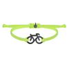 Модный велосипедный браслет Персонализированный спортивный велосипедный периферийный кулон Браслет Розовый велосипедный ювелирный аксессуар Подарок для пары