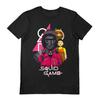 Composition Squid Game 2 Black Tee T-shirt Tshirts