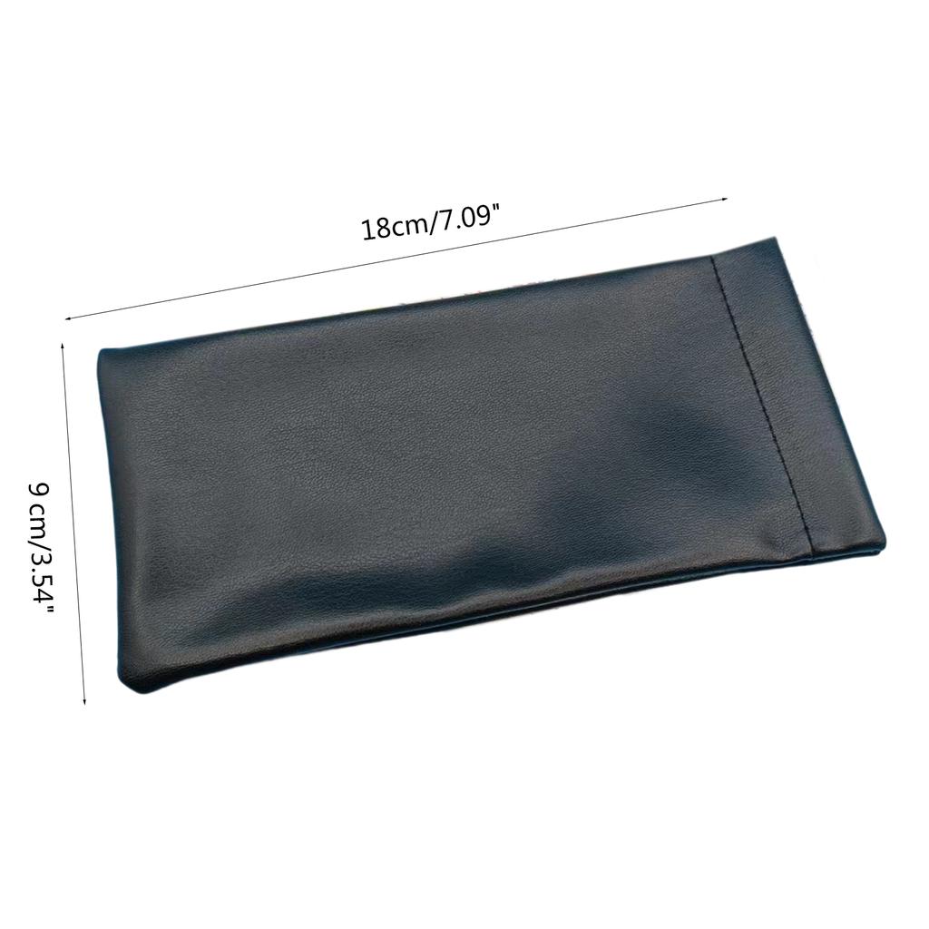 Soft Pu Leather Pouch Squeeze Sunglasses Pouch Sunglasses Case Sunglasses Bag Eyeglass Case Squeeze Top Sunglasses Pouch