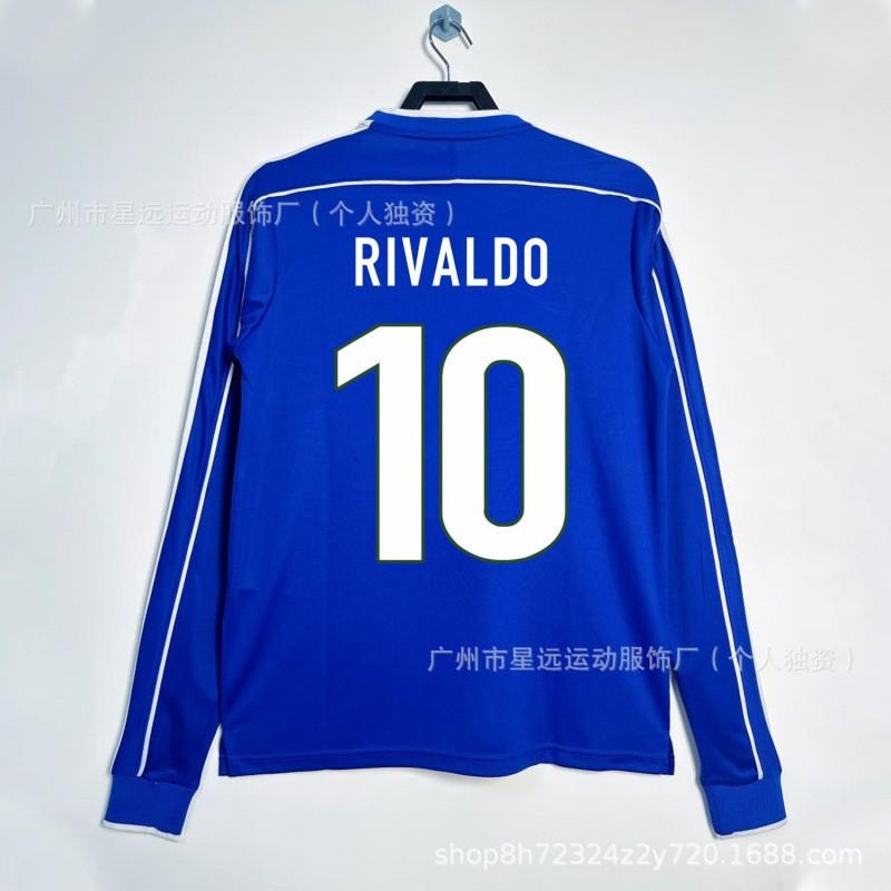 98 Brazil Retro Football Jersey Short Long Sleeve National Team World Cup Soccer Shirt Men Women Sports
