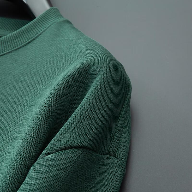 Dibenze Men's Plus Size Casual Loose Fit Sweatshirt