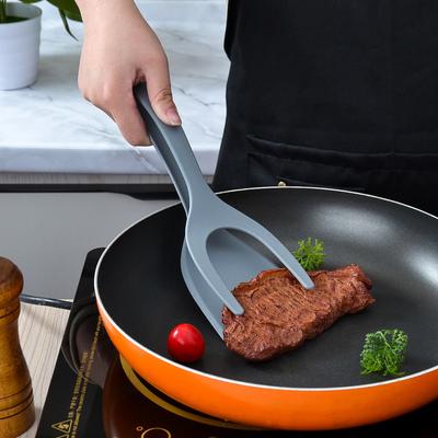 Нейлоновая лопатка-клипса для жарки, кухонная лопатка для жарки рыбы, бытовая многофункциональная лопатка-клипса для жарки