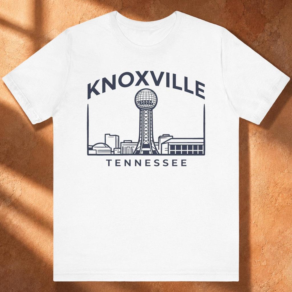 Knoxville Tn T-Shirt Unisex - Tennessee Travel Souvenir Shirt Gift For Women & Men