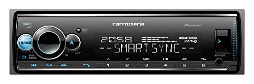 Pioneer Pioneer Audio MVH-6600 1D Mechalless Bluetooth USB iPod iPhone AUX DSP Carrozzeria