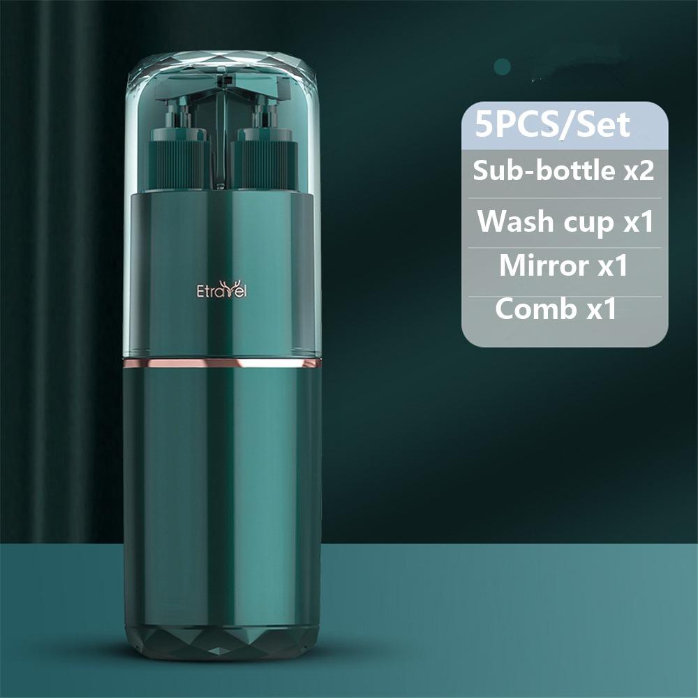 Портативные стаканы для шампуня, макияжа, ополаскивателя для рта, дорожный набор для умывания, набор туалетных принадлежностей, бутылка для хранения