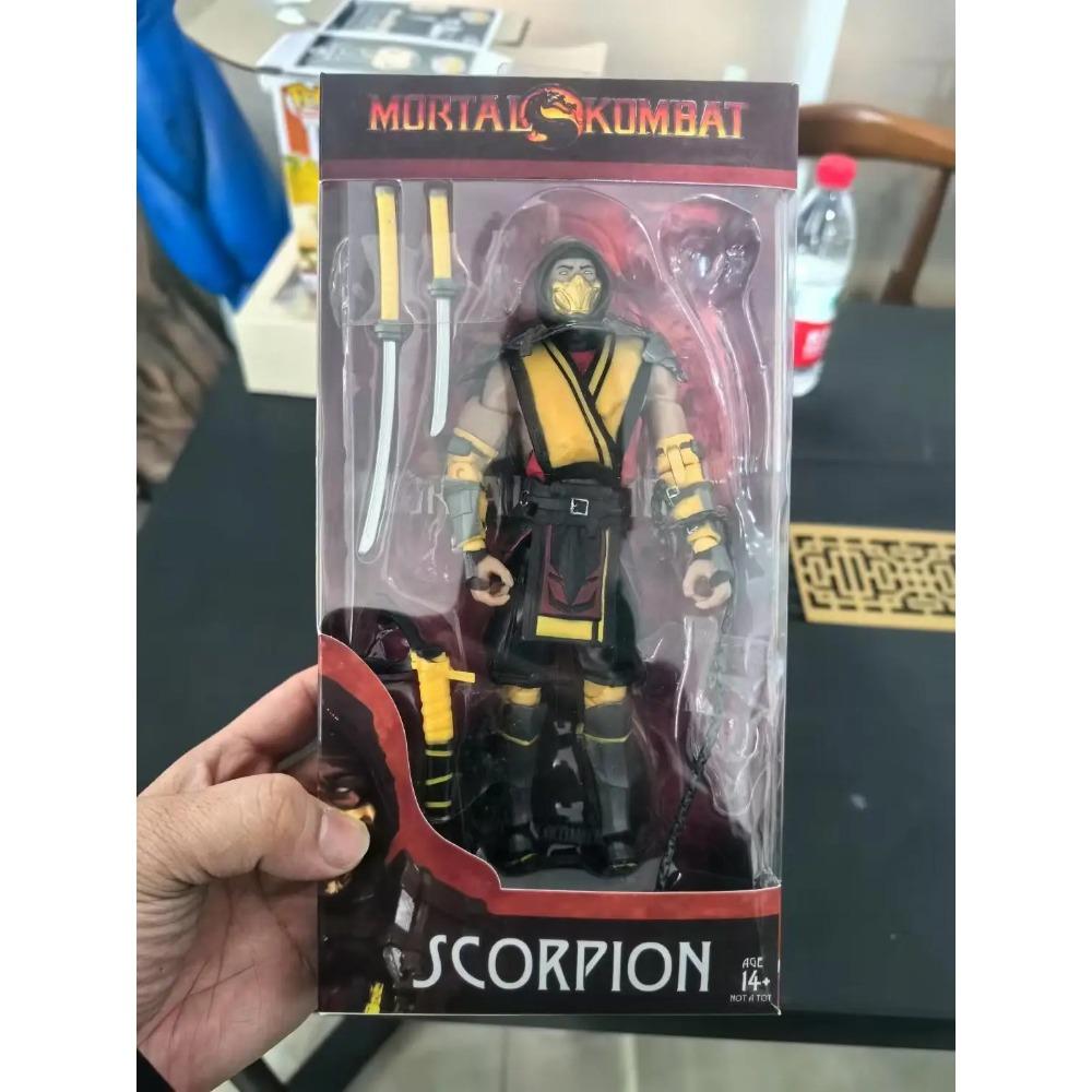 Высококачественная шарнирная фигурка-игрушка Mortal Kombat Spawn Sub Zero Scorpion 7 дюймов 17 см