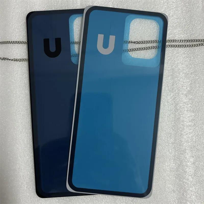 Для Redmi Note 12 Pro 5G Задняя крышка аккумулятора Задняя панель Корпус Чехол Замена