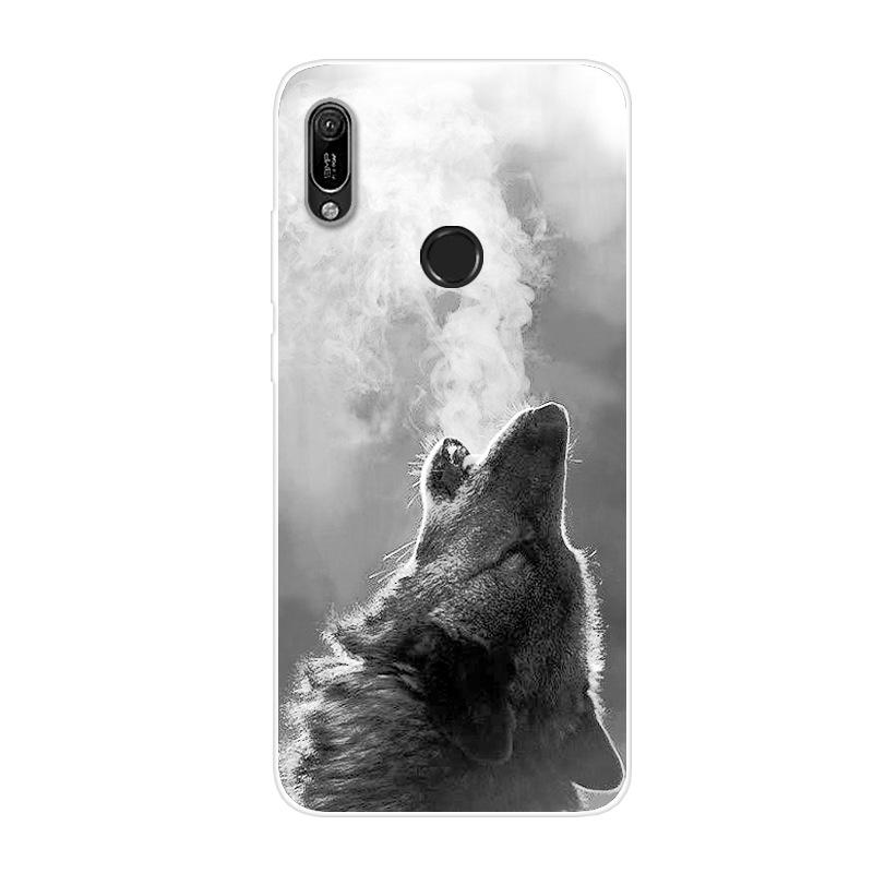 Чехол для Huawei Y6 2019 Мягкая силиконовая задняя крышка Сумка Чехол для телефона Для Huawei Y6S Y6 Prime Pro 2019 Y 6S 2019 TPU Чехол Y6S 2020