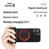 Magnetic 3-in-1 Bluetooth Phone Stabilizer with Wireless Charging
