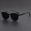 Ultra-light Sunglasses Round Frame UV Sunglasses Retro Fashion Ladies Sunglasses Men's Sunglasses