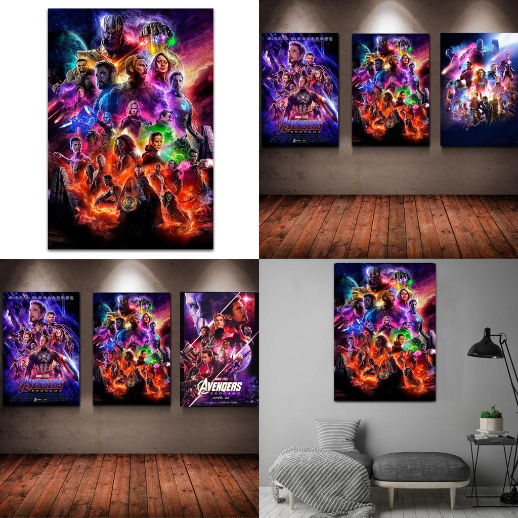 Высокое разрешение Мстители 4 Финал Тони Старк 24x36" Арт-принт Постер