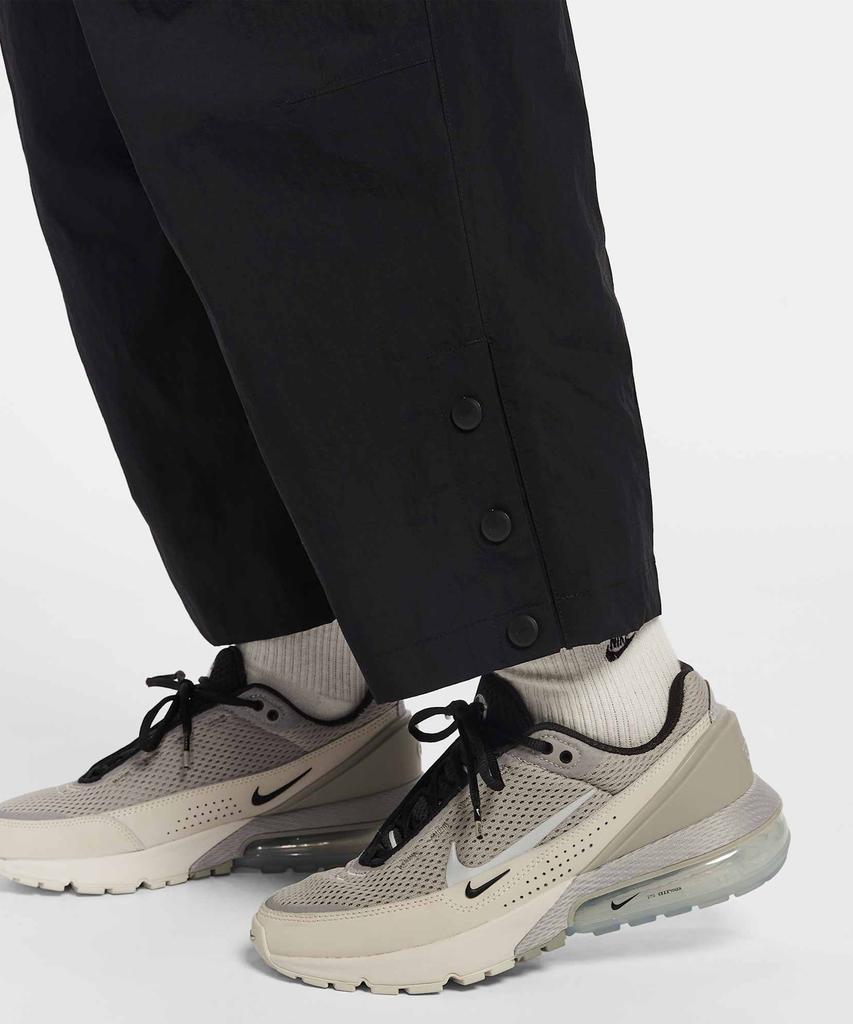 NIKE Sportswear Oversized High-Waisted Woven Crop Pants W - Black:Sale / If0221-010