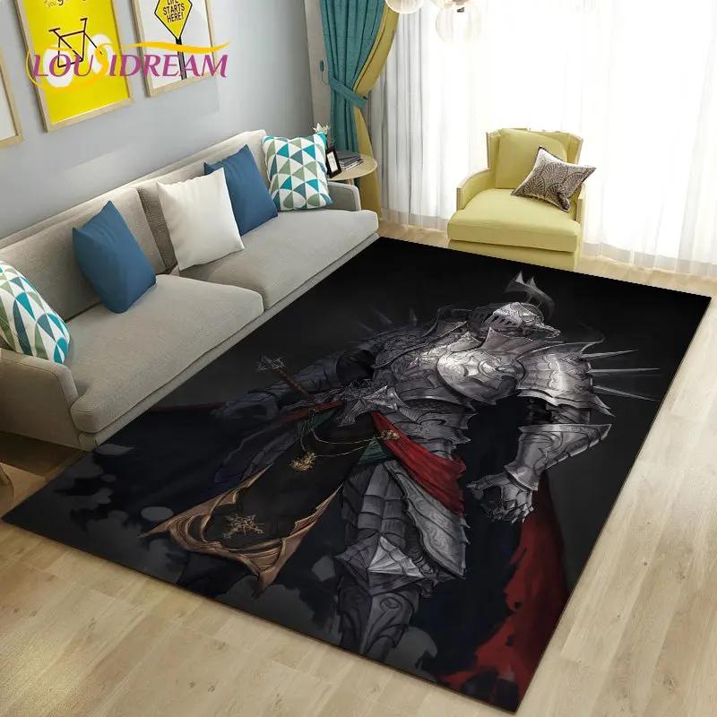 Коврик для игровой зоны Knight Templar Cavalier Crusaders, большой ковер для гостиной, спальни, дивана, коврик для кухни, нескользящий напольный коврик