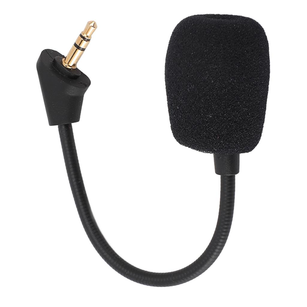 Replacement Game Mic 3.5mm Jack Detachable Microphone Boom Noise Cancelling for Kingston