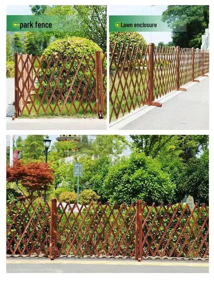 Уличный антикоррозийный раздвижной деревянный забор для сада, двора, крытого балкона и вольера для собак.