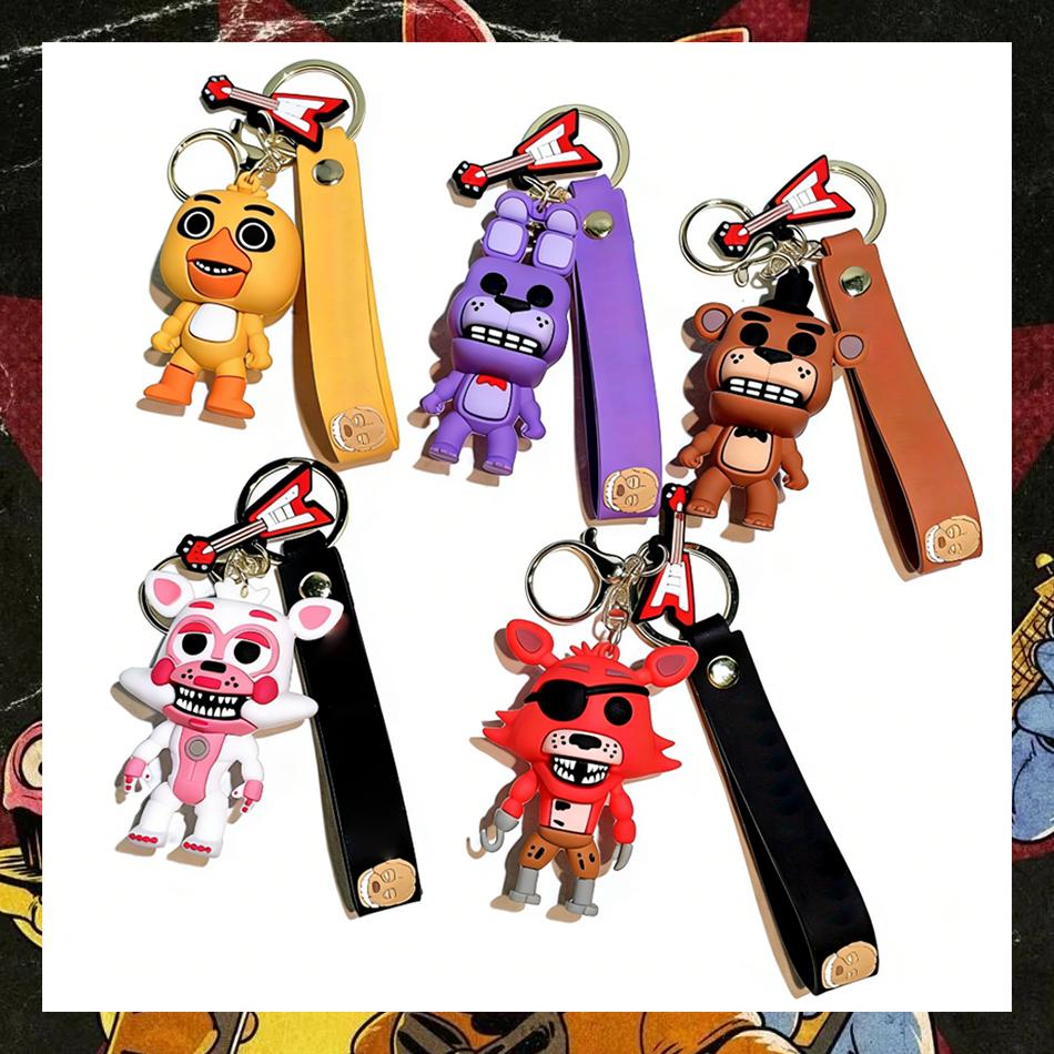 Bestselling Model Toy Keychains Cartoon Game Figurines Bag Charms Gift-Ready Perfect For Kids' Birthday Gifts Quality Spot Goods