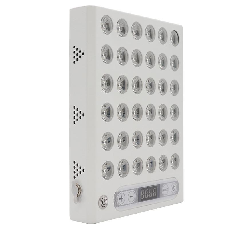 Новая панельная терапия красным светом, фотонное омоложение кожи, большой ряд света, удаление прыщей, косметический светодиодный терапевтический прибор для лица 215*169*30 мм