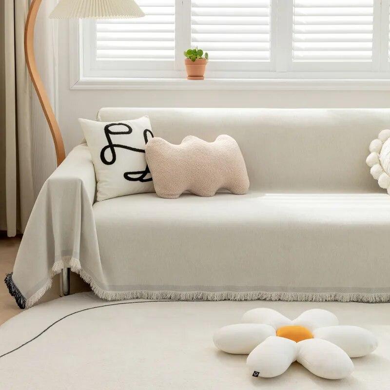 Клетчатое вязаное одеяло с кисточкой, богемное одеяло для дивана, покрывало для дивана, одеяло для кровати, домашний декор