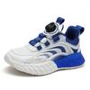 320 Children's Sports Shoes Rotating Buckle Running Shoes Spring and Summer Mesh Cloth Surface Boys and Girls Classmates Breathable Casual Primary Sc
