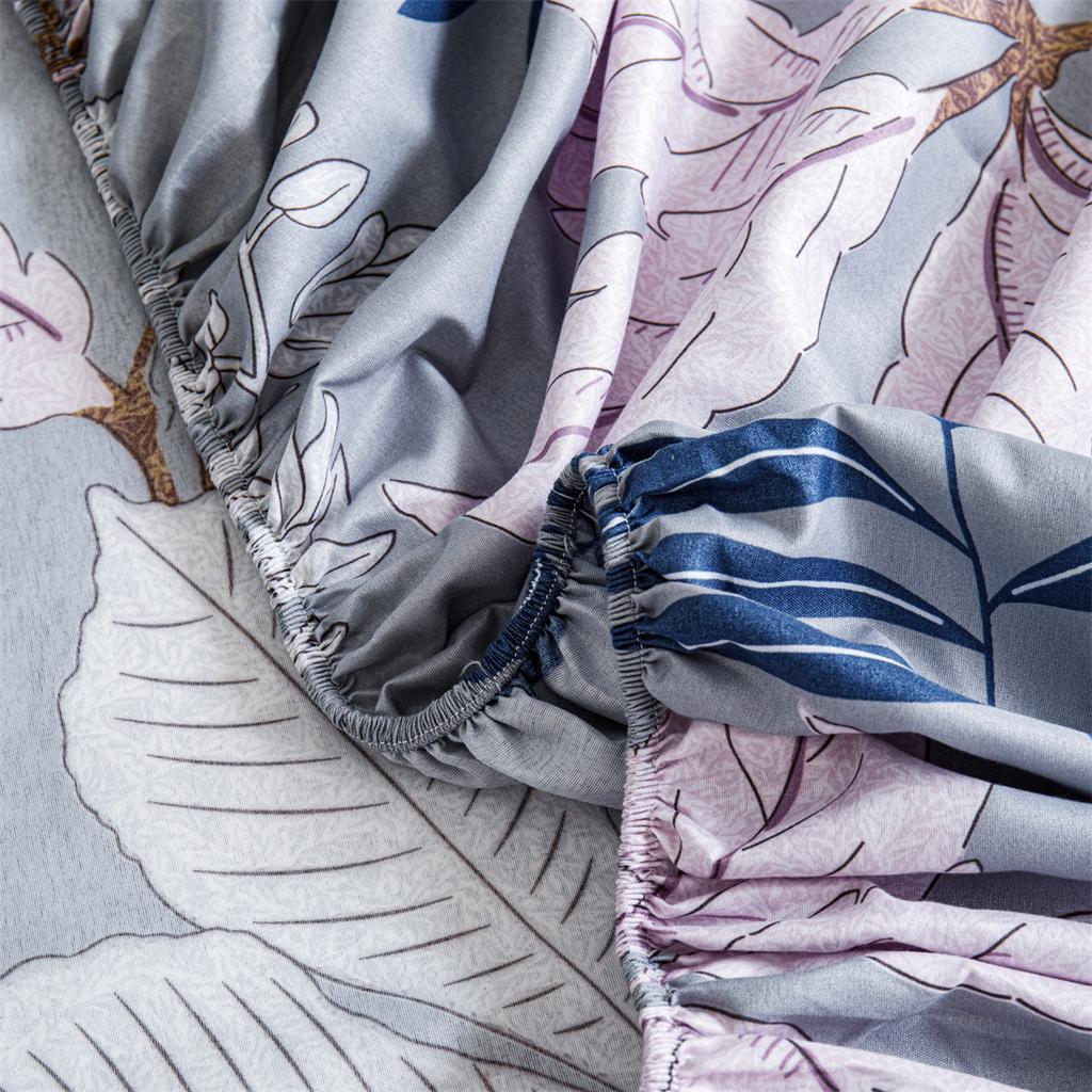 1 шт. Простыня на резинке с принтом, Постельное белье, Без наволочки. для Спальни, Отеля Различные Домашние Украшения