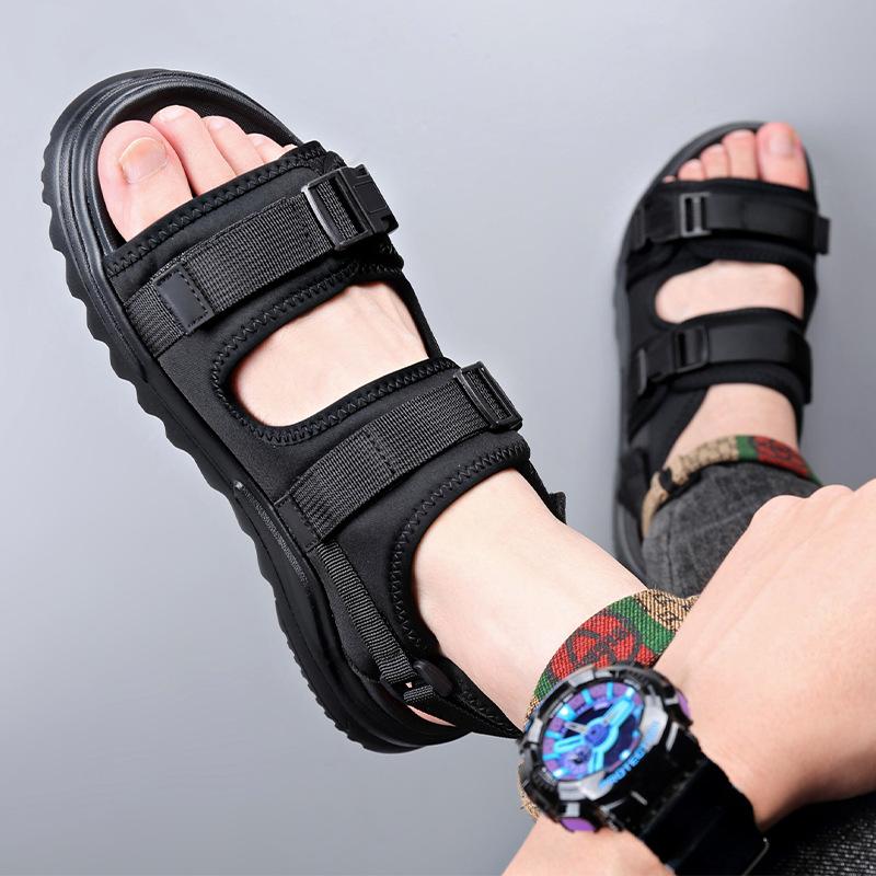 FashionSummer New Designer Sports Sandals for Men Fashion Casual High Quality Black Outdoor Beach Shoes Sandals Male