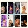 F-Известная S-Шакира Певица Чехол для Телефона Для Samsung S26,S25,S24,S21,S22,S23,S30,Ultra,S20,FE,Lite,10,9,Черный Чехол