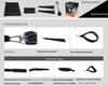 Набор из 11 фитнес-ремней для тренировки мышц и каната для перетягивания каната