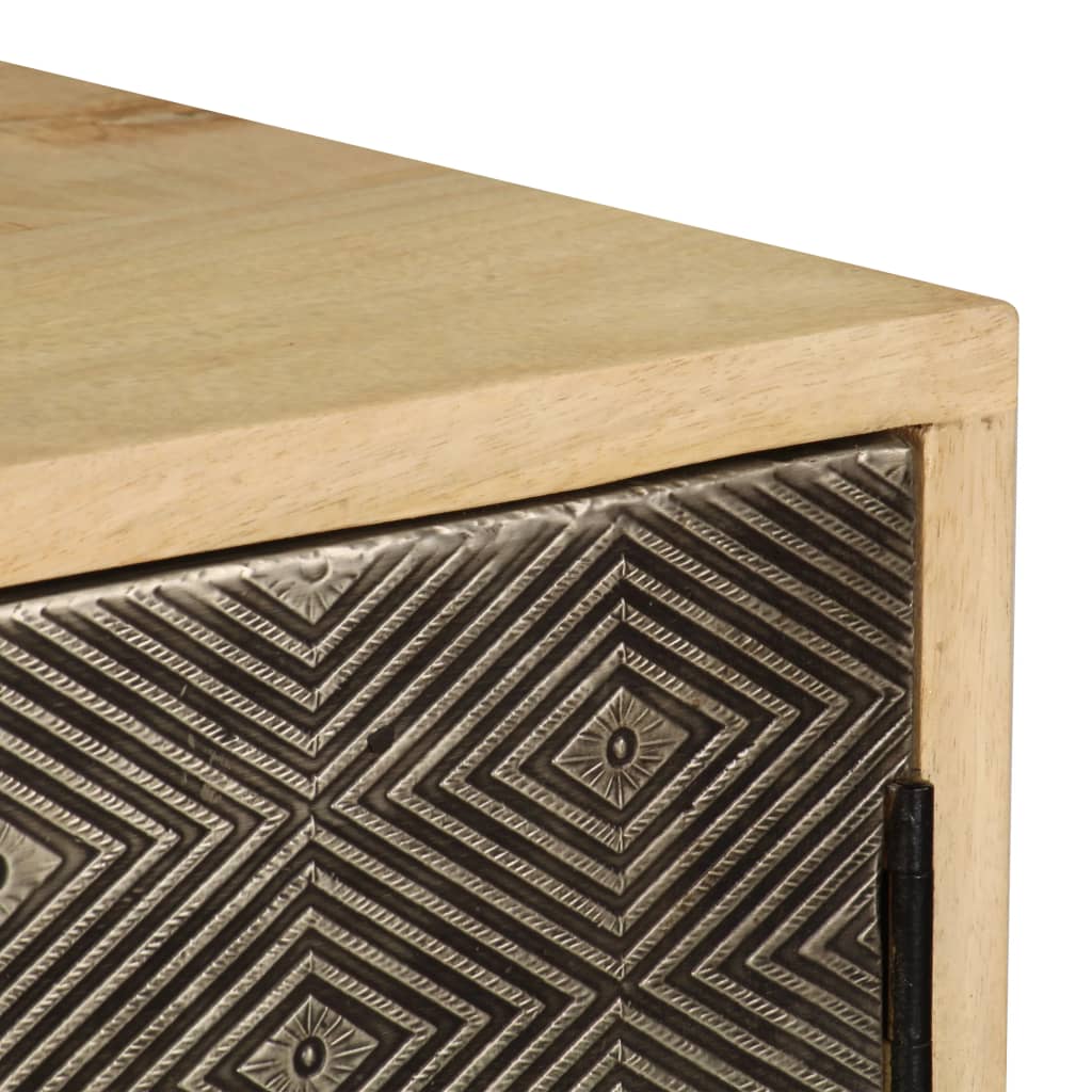 Sideboard 120 x 30 x 75 cm Solid Mango Wood