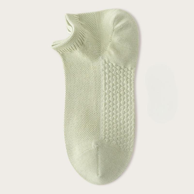 Женские осенние короткие носки, антибактериальные, с низким вырезом, влагоотводящие, дышащие и несъемные, а также летние носки-лодочки