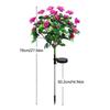 Светодиодная солнечная лампа Azalea Flowers Garden Lamp Home Decorative Light Landscape Orchid Rose Lamp Yard Lawn Path Holiday Wedding Lights